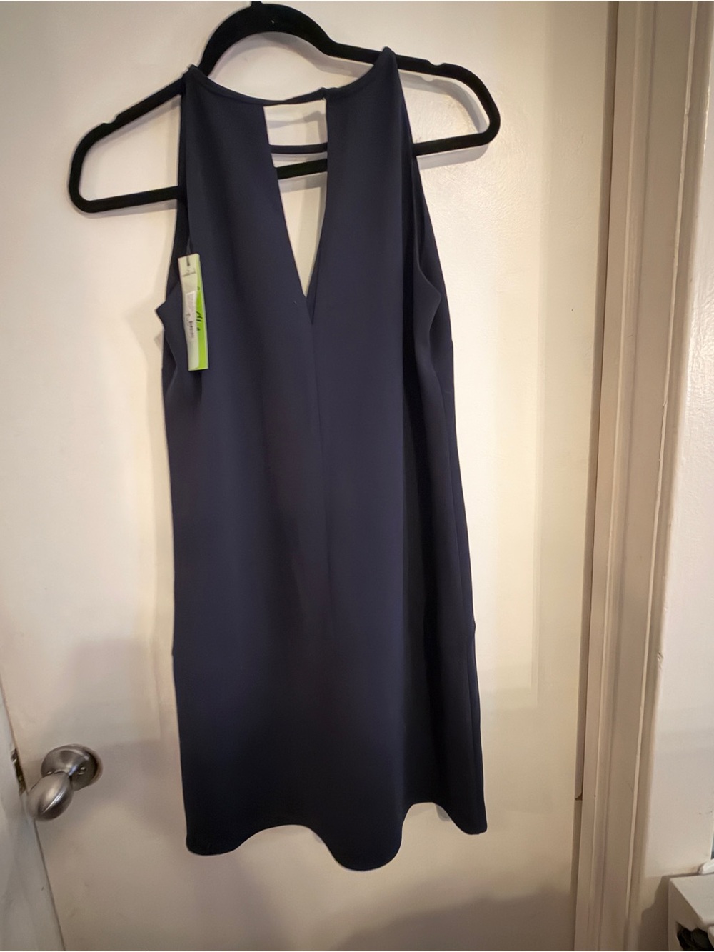 Sam Edelman Navy V-Neck Sleeveless Mini Dress